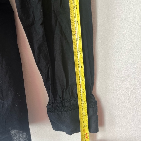 Gloria Vanderbilt witchcore gothic long sleeve button down shirt women’s medium - Picture 9 of 12